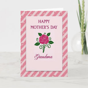 Loving Mothers Day Grandma Card