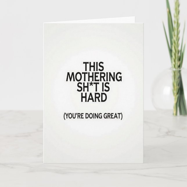 Loving Mothers Day Note Card (Front)