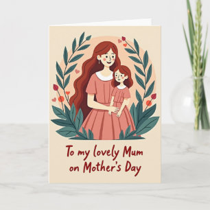 Loving Mum Floral Archway Card