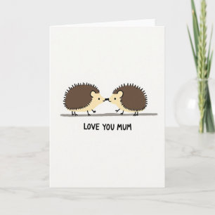 Loving Mum Illustration Card