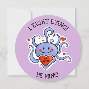 Loving Octopus Valentine Cards