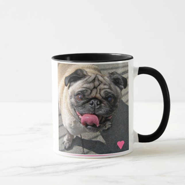 Loving Pug Mug (Right)