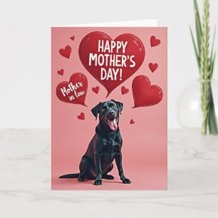 Loving Retriever Mothers Card