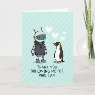 Loving Robot Mothers Day Card