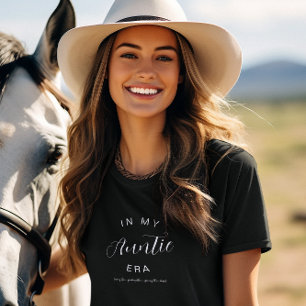 Loving, Spoiling, Giving Back   Cute Auntie T-Shirt