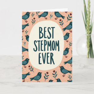 Loving Stepmom Birdsong Card