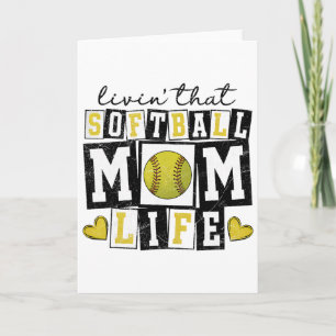 Loving That Softll Mom Life Mother Mama Girl Women Card
