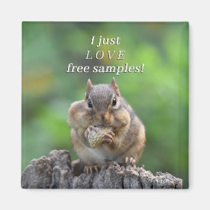 loving those free samples magnet