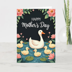 Loving Water Bird Mothers Day Card