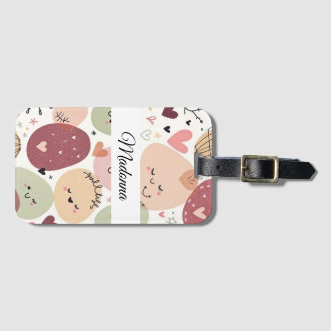 Loving Whispers Luggage Tag (Front Horizontal)