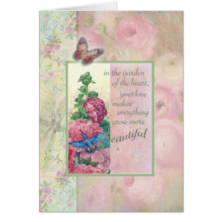 Loving Words for Mum Hummingbird Botanical