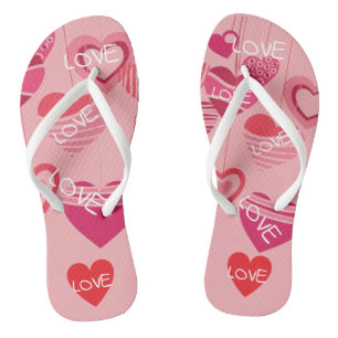 Loving You Gift Collection Ladies Flip Flops