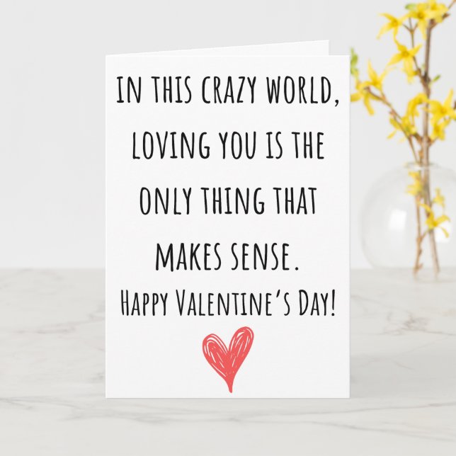 Loving You Is Everything – Valentine Card (Yellow Flower)