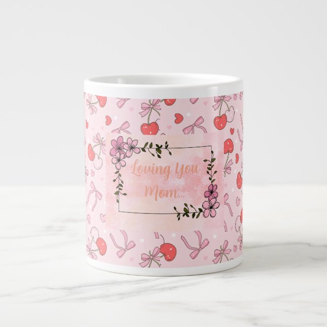 Loving You Mum, Ceri Pattern Speciality Mug (Front)