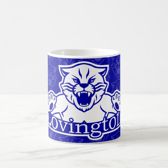 Lovington Wildcats Logo Mug (Center)