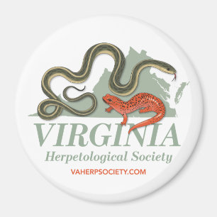 LOVirginia Herpetological Society Logo Magnet