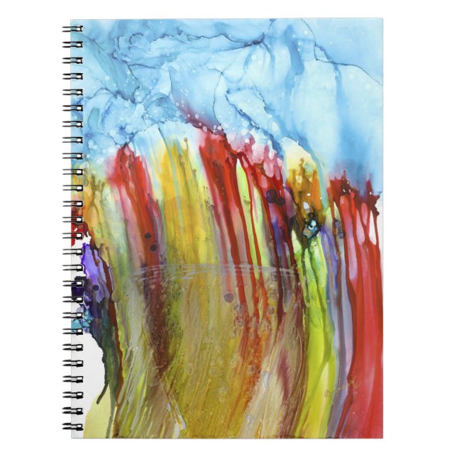 Lovitude Spiral Notebook Sobbing Universe (Front)