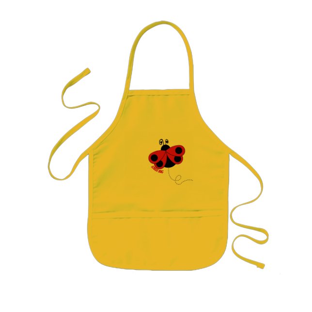 lovlee bug kids apron (Front)