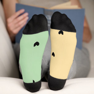 lovlee bug two-tone socks