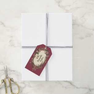 Lovly Hearts Design Frame + your text & idea 27 Gift Tags
