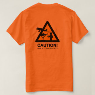Low altitude flights (Back) T-Shirt