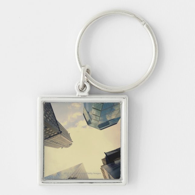 Low angle of the Chrysler Building Key Ring (Front)