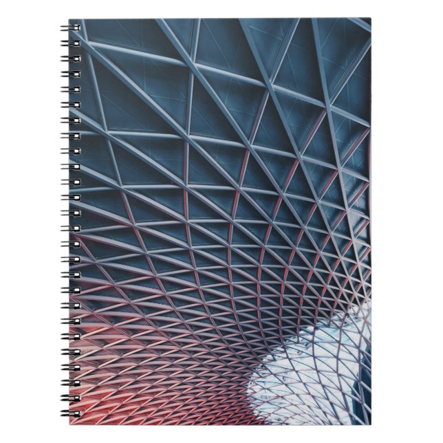 Low-angle photo of building structure notebook (Front)