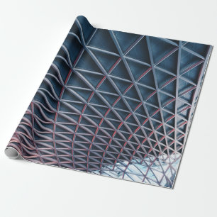 Low-angle photo of building structure wrapping paper