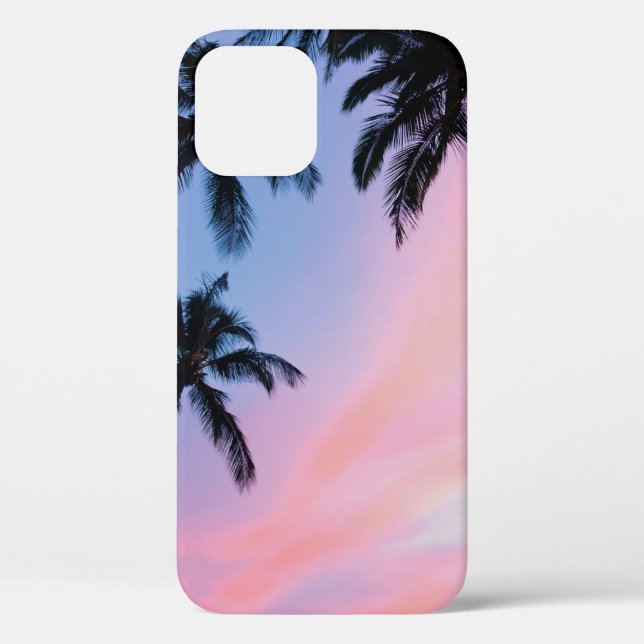 Low-angle photography coconut trees during golden  Case-Mate iPhone case (Back)