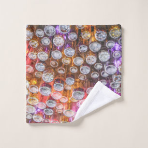 Low angle photography of assorted-colour lights wash cloth