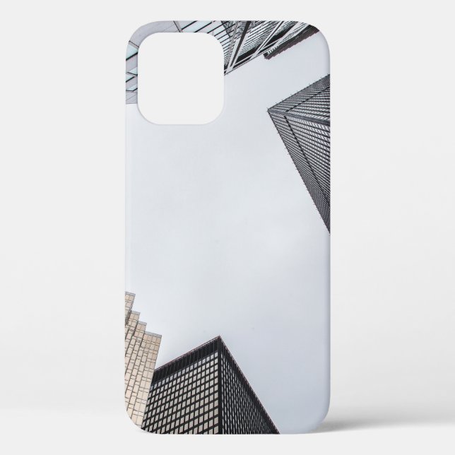 LOW-ANGLE PHOTOGRAPHY OF HIGH-RISE BUILDINGS Case-Mate iPhone CASE (Back)