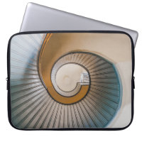 Low angle photography of spiral ladder