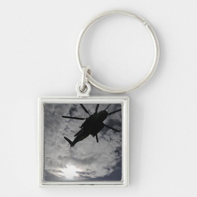 Low angle view of a CH-53E Key Ring (Front)
