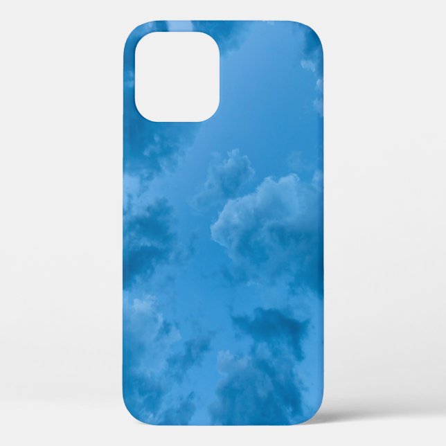 Low angle view of blue clouds Case-Mate iPhone case (Back)