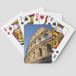 Low angle view of Colosseum Playing Cards