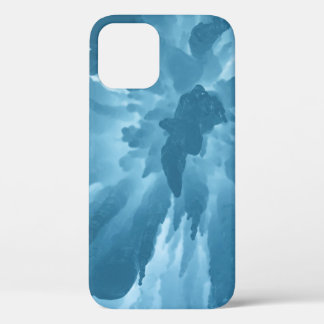 Low angle view of stalactites iPhone 12 case