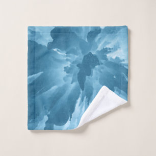Low angle view of stalactites wash cloth