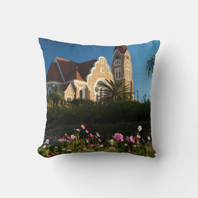 Low Angle View Of The Christ Church Cushion (Front)