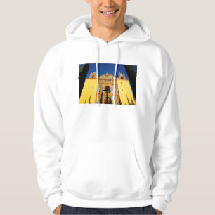 Low Angle View Of Yellow Ornate Church Hoodie