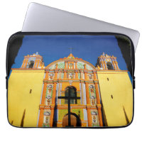 Low Angle View Of Yellow Ornate Church