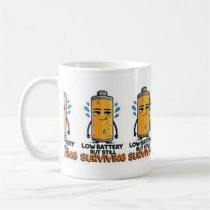 Low Battery Coffee Mug