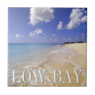 Low Bay Beach, Barbuda, Antigua Ceramic Tile