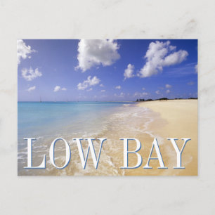 Low Bay Beach, Barbuda, Antigua   Happy Birthday Postcard
