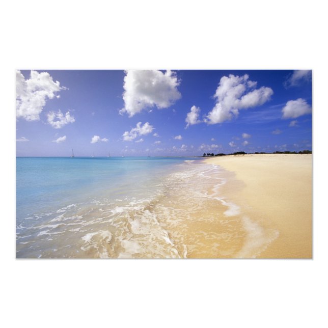 Low Bay Beach, Barbuda, Antigua Photo Print (Front)