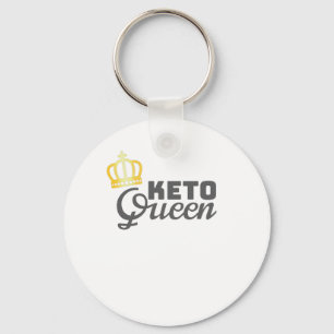 Low Carb Diet Gift Keto Queen Womens Keto Gift Key Ring