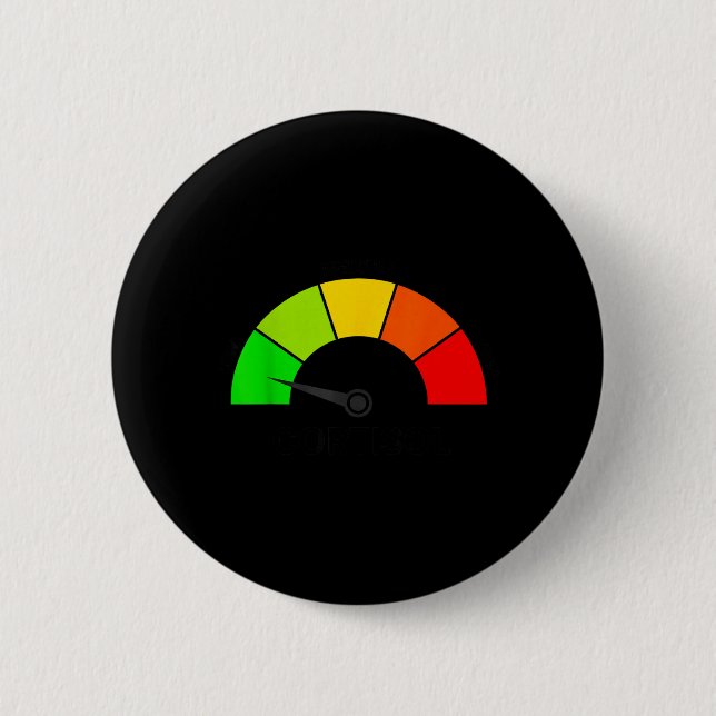 Low Cortisol Levels Meme Funny 6 Cm Round Badge (Front)