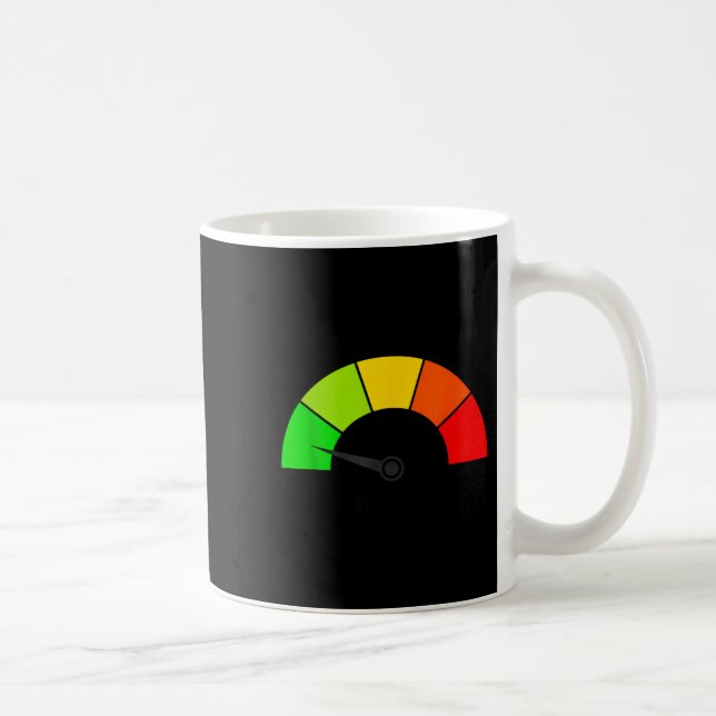Low Cortisol Levels Meme Funny Coffee Mug (Right)