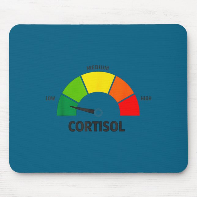 Low cortisol levels v meme  mouse pad (Front)