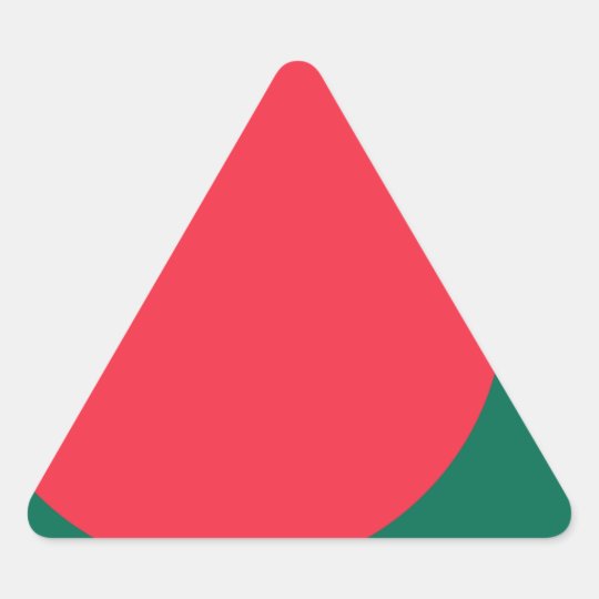 Low Cost! Bangladesh Flag Triangle Sticker
