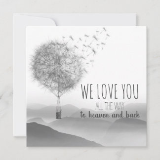 Low-cost condoleance ticket with horse looms | | card